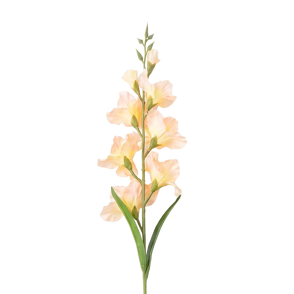 Umělá květina růžový plastový – 95 cm