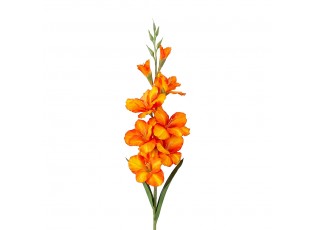 Umělá květina oranžový plastový – 95 cm