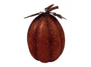 Měděná antik kovová dekorace dýně Pumpkin Rust - Ø 19*22 cm