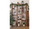 Šedá vánoční dekorace chlapec s dívkou Noël – 4*4*14,5 cm Chic Antique