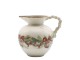 Béžový keramický džbán s vánočními ozdobami Christmas Bow & Bauble – 20,5*18,5 cm Chic Antique