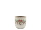 Planter w. Vánoční cetka a luk – Ø10×10 cm Chic Antique