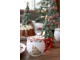 Vánoční keramický hrnek Chalet de Noël – Ø 10*9,5 cm Chic Antique