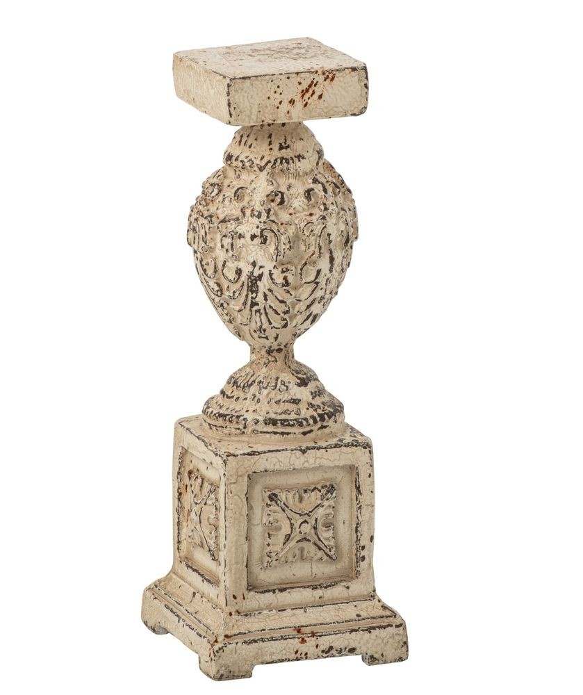 Béžový dekorační podstavec na květiny Vintage Chateau – 20*20*56 cm