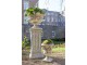 Béžový dekorační podstavec sloupn na květiny Vintage Chateau – 38*38*75 cm J-Line by Jolipa