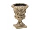 Béžový antik dekorační květináč Vintage Chateau– 31*31*40,5 cm J-Line by Jolipa
