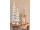 Bílý antik kovový stromek s rolničkami Christmas Tree – 25*11*56 cm J-Line by Jolipa