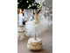 Hudební skříňka Noël baletka s tylovou sukní antique krémová polyresin polyester – 10,5*8*21,5 cm Chic Antique