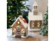Perníkový domeček s LED světýlky Noël Gingerbread – 10*7*13 cm Chic Antique