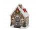 Perníkový domeček s LED světýlky Noël Gingerbread – 10*7*13 cm Chic Antique
