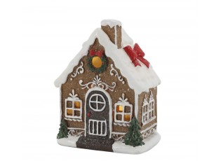 Perníkový domeček Gingerbread Noël LED – 10*7*13 cm / 2xAA