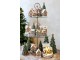 Zelený vánoční stromek se šiškami Noël Tree z polyresinu – Ø 11*24 cm Chic Antique