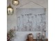 Obraz z plátna s květinami s přírodními tóny – 120*90 cm Chic Antique