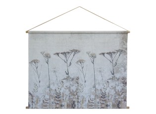 Obraz z plátna s květinami s přírodními tóny – 120*90 cm