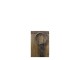 Hnědá nástěnná police Grimaud z recyklovaného dřeva Nature – 180*30*90 cm Chic Antique