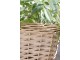 Sada 3ks květináčů s vložkou French Basket Grey – 40*40*32/ 33*33*26/ 25*25*22 cm Chic Antique