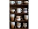 Šálek s uchem z New Bone China porcelánu zelený – Ø11*6,5 cm Chic Antique