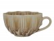 Porcelánový šálek se stékající glazurou New Bone China Latte – Ø 11*6,5 cm Chic Antique