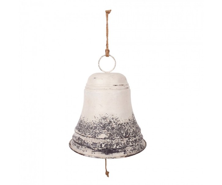 Veliký kovový vintage závěsný zvon Bell - Ø 42*46 cm Clayre & Eef