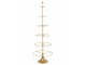 Zlatý kovový vánoční strom na zavěšení ozdob Tree Gold – 66*66*196 cm J-Line by Jolipa