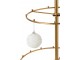 Zlatý kovový vánoční strom na zavěšení ozdob Tree Gold – 66*66*196 cm J-Line by Jolipa