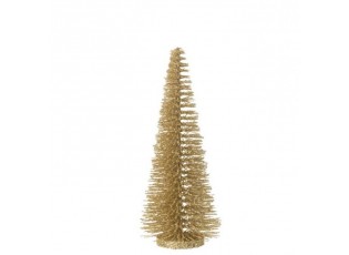 Zlatý vánoční dekorativní stromek Glitter Tree – 5*5*15 cm