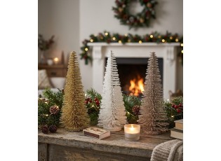 Zlatý vánoční dekorativní stromek Glitter Tree – 5*5*15 cm