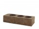 Svícen Grimaud z recyklovaného dřeva se 3 držáky na svíčku – 18*6*6 cm Chic Antique