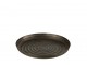 kulatý kovový tác Classic bronzový S – 40,5*40,5*5 cm J-Line by Jolipa