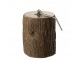 Kulaté ohniště Fire Pit Round Trunk v degnu kmene stromu – 10*10*12 cm J-Line by Jolipa
