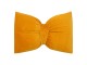 Žlutý sametový polštář ve tvaru mašle Bow honey – 40*60*10 cm Mars & More 