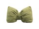 Zelená sametová zarážka do dveří ve tvaru mašle Bow green – 24*10*16 cm Mars & More 