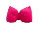 Růžová sametová zarážka do dveří ve tvaru mašle Bow fuchsia – 24*10*16 cm Mars & More 