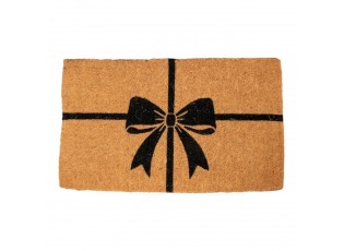 Rohožka s mašlí Bow ručně vyrobená z kokosového vlákna – 75*45*4 cm