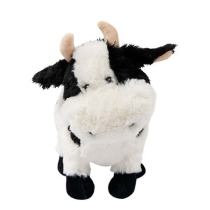 Plašová zarážka do dveří kráva Cow Clara – 25 cm