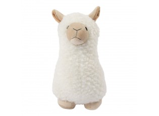 Plyšová zarážka ke dveřím lama Teddy Alpaca – 31*15*23 cm