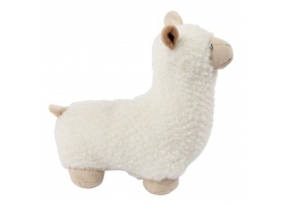 Plyšová zarážka ke dveřím lama Teddy Alpaca – 31*15*23 cm