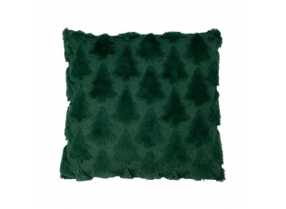 Zelený polštář se vzorem vánočních stromků Christmas Tree – 45*45*10 cm