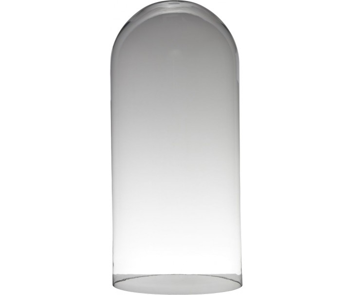 Skleněný transparentní poklop Hugo glass – 28*28*62 cm Mars & More 