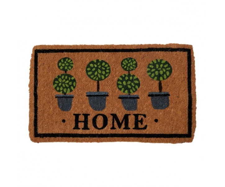 Ručně vyrobená rohožka z kokosových vláken Home – 75*45*4 cm Mars & More 