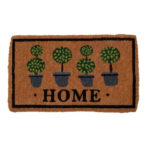 Ručně vyrobená rohožka z kokosových vláken Home – 75*45*4 cm