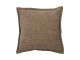 Polštář z mačkeného sametu Crinkled velvet taupe – 45*45*6 cm Mars & More 