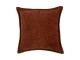 Polštář z mačkaného sametu Crinkled velvet rust – 45*45*6 cm Mars & More 