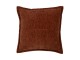 Polštář z mačkaného sametu Crinkled velvet rust – 45*45*6 cm Mars & More 