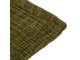 Polštář z mačkaného sametu Crinkled velvet green – 45*45*6 cm Mars & More 