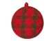 Červeno-zelená kulatá chňapka podložka Wonder Christmas – Ø 20*1cm Mars & More 