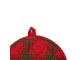 Červeno-zelená kulatá chňapka podložka Wonder Christmas – Ø 20*1cm Mars & More 