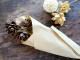 Sušené květy jiřiny Fleur hnědé natural – 55 cm Chic Antique