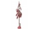 Vánoční dekorace zasněžený stromek s červenými bobulemi Berries L – 30*30*108 cm J-Line by Jolipa