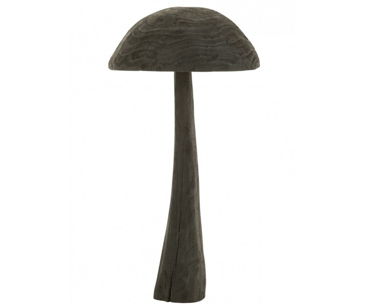 Veliká dřevěná houba Mushroom Wood Granitti – 43*43*81 cm J-Line by Jolipa